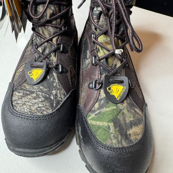 NWT Mossy Oak Boots Herman Survivors Insulate Camo Hunting Work 9.5 W Camouflage - Picture 6 of 9